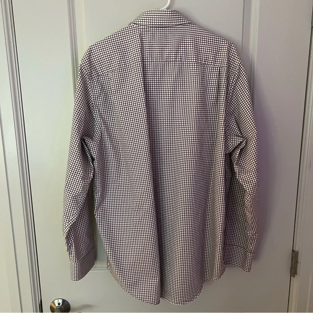 Banana Republic mens long sleeve plaid button down shirt | size Extra large